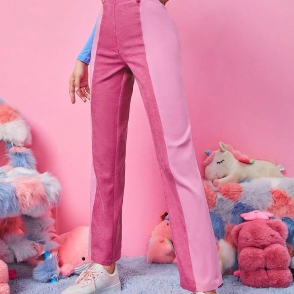 Pants - Two Tone Corduroy  Pants